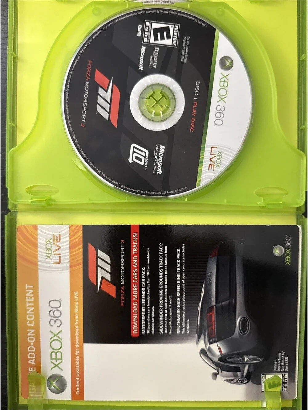 Forza Motorsport 3 (Xbox 360) CIB With Manual Walmart Exclusive